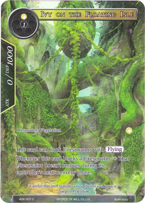 Ivy on the Floating Isle (Full Art) (ADK-007) [Advent of the Demon King] | Jomio and Rueliete's Cards and Comics