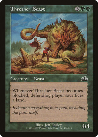 Thresher Beast [Prophecy] | Jomio and Rueliete's Cards and Comics