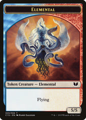 Drake // Elemental (020) Double-Sided Token [Commander 2015 Tokens] | Jomio and Rueliete's Cards and Comics