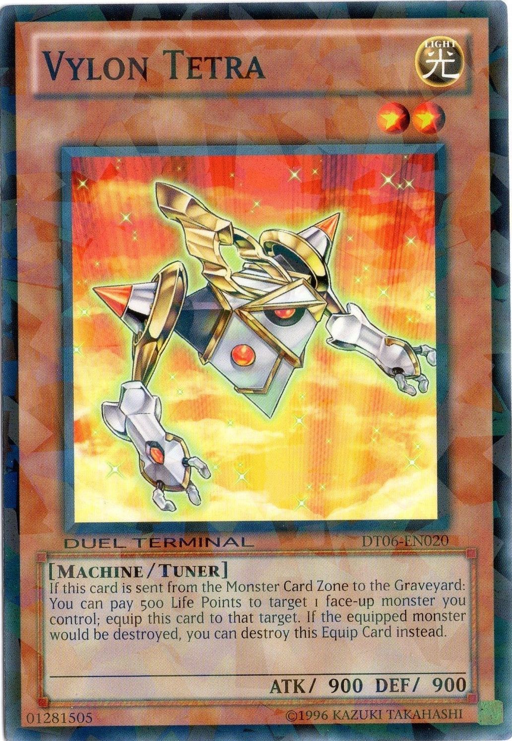 Vylon Tetra [DT06-EN020] Common | Jomio and Rueliete's Cards and Comics