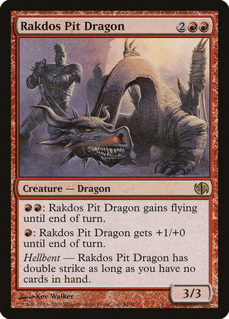 Rakdos Pit Dragon [Duel Decks: Jace vs. Chandra] | Jomio and Rueliete's Cards and Comics