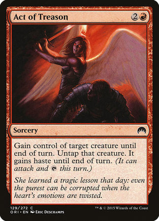 Act of Treason [Magic Origins] | Jomio and Rueliete's Cards and Comics