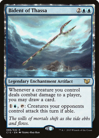 Bident of Thassa [Commander 2015] | Jomio and Rueliete's Cards and Comics