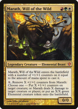 Marath, Will of the Wild [Commander 2013] | Jomio and Rueliete's Cards and Comics