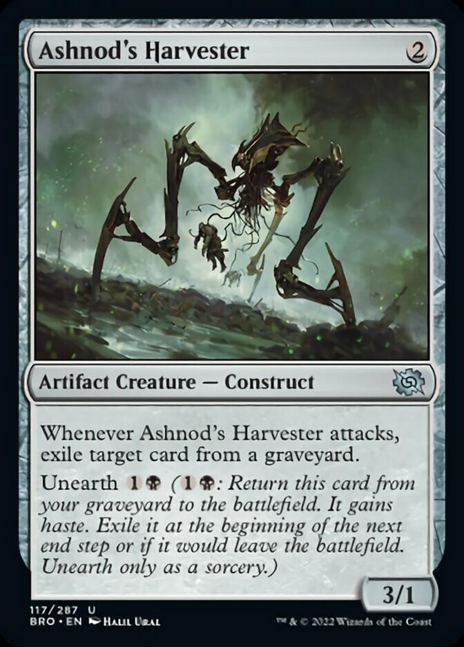 Ashnod's Harvester [The Brothers' War] | Jomio and Rueliete's Cards and Comics