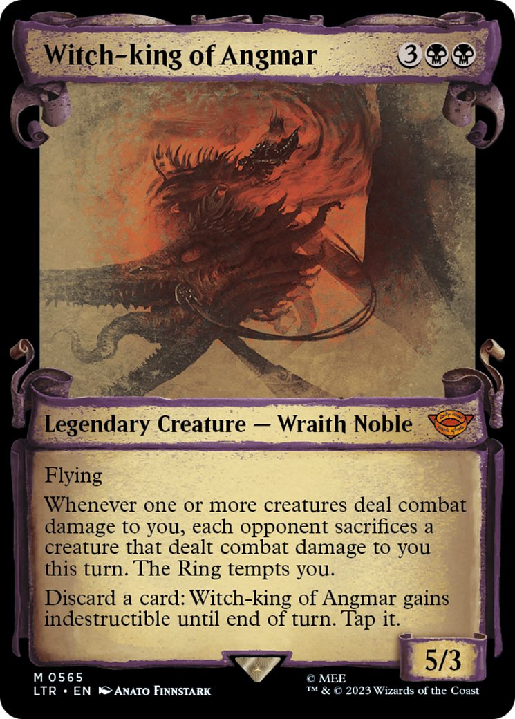 Witch-king of Angmar [The Lord of the Rings: Tales of Middle-Earth Showcase Scrolls] | Jomio and Rueliete's Cards and Comics