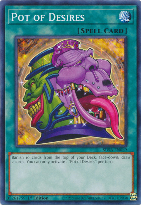 Pot of Desires [SDSA-EN029] Common | Jomio and Rueliete's Cards and Comics