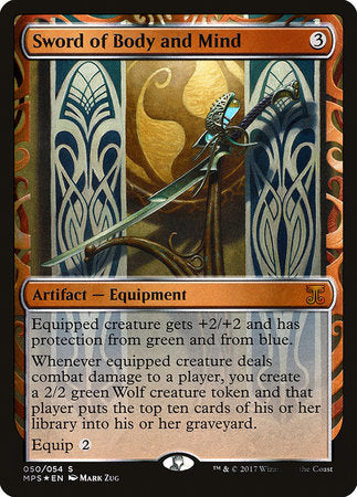 Sword of Body and Mind [Kaladesh Inventions] | Jomio and Rueliete's Cards and Comics