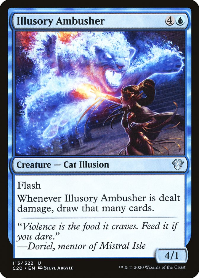 Illusory Ambusher [Commander 2020] | Jomio and Rueliete's Cards and Comics