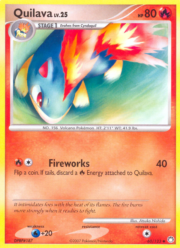 Quilava (60/123) [Diamond & Pearl: Mysterious Treasures] | Jomio and Rueliete's Cards and Comics