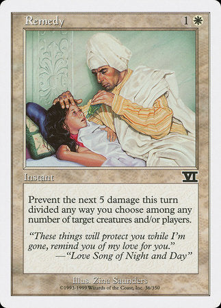 Remedy [Classic Sixth Edition] | Jomio and Rueliete's Cards and Comics