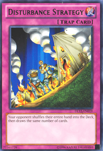 Disturbance Strategy (Green) [DL15-EN019] Rare | Jomio and Rueliete's Cards and Comics