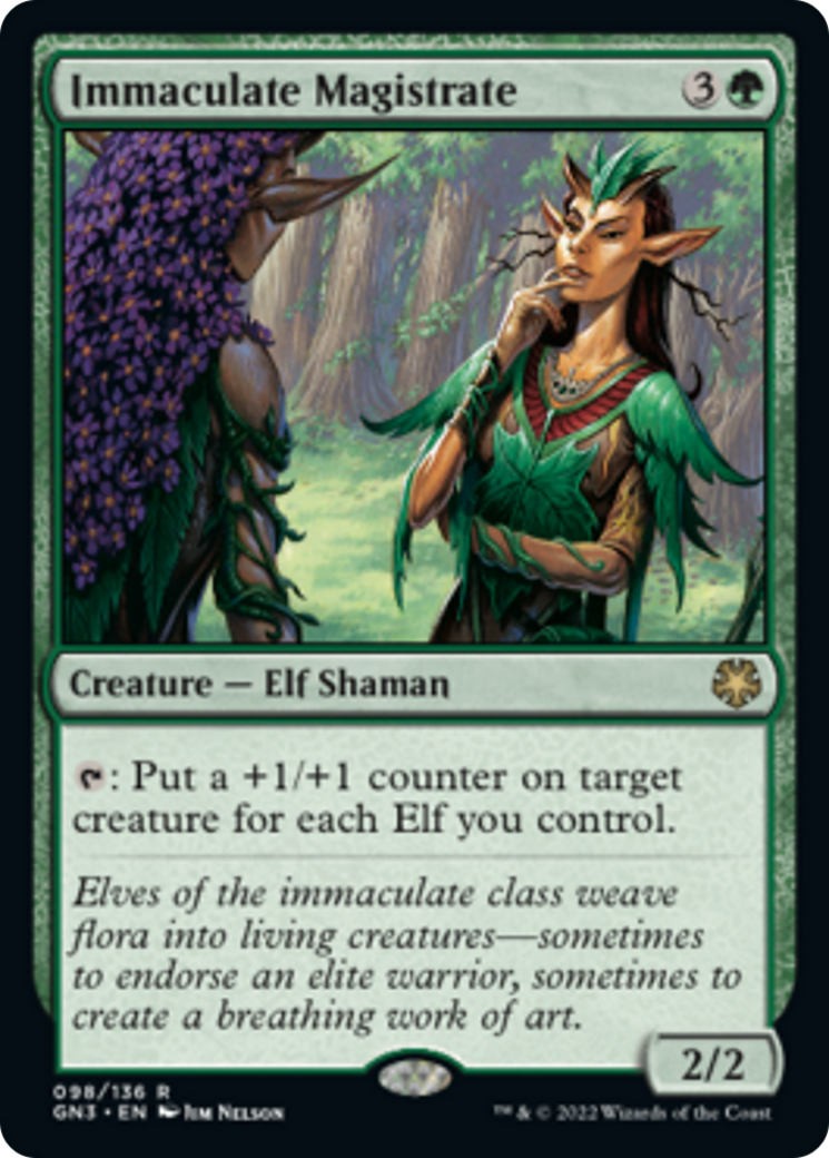 Immaculate Magistrate [Game Night: Free-for-All] | Jomio and Rueliete's Cards and Comics