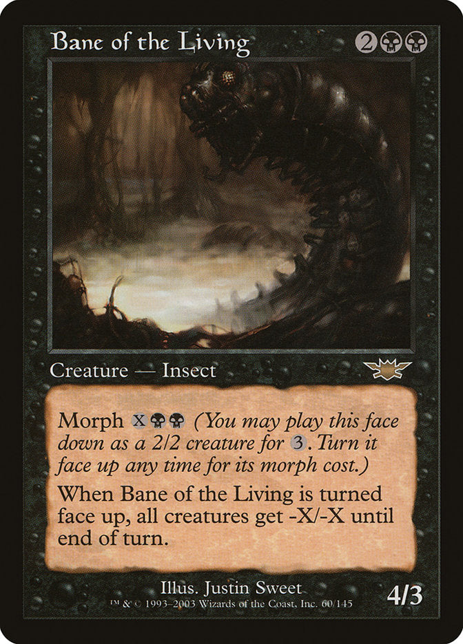 Bane of the Living [Legions] | Jomio and Rueliete's Cards and Comics
