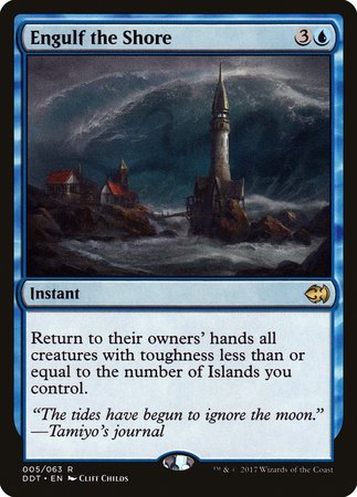 Engulf the Shore [Duel Decks: Merfolk vs. Goblins] | Jomio and Rueliete's Cards and Comics