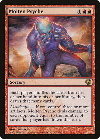 Molten Psyche [Scars of Mirrodin] | Jomio and Rueliete's Cards and Comics