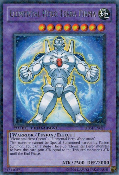 Elemental Hero Terra Firma [DT04-EN087] Common | Jomio and Rueliete's Cards and Comics