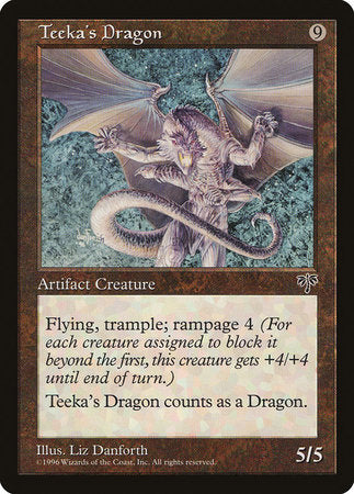 Teeka's Dragon [Mirage] | Jomio and Rueliete's Cards and Comics