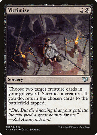 Victimize [Commander 2015] | Jomio and Rueliete's Cards and Comics