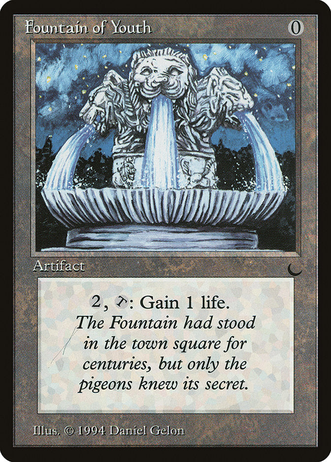 Fountain of Youth (Misprinted) [The Dark] | Jomio and Rueliete's Cards and Comics