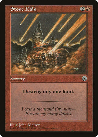 Stone Rain [Portal] | Jomio and Rueliete's Cards and Comics