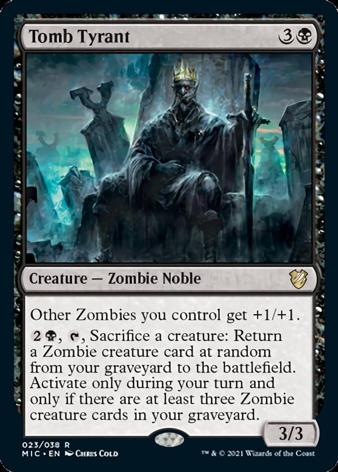 Tomb Tyrant [Innistrad: Midnight Hunt Commander] | Jomio and Rueliete's Cards and Comics