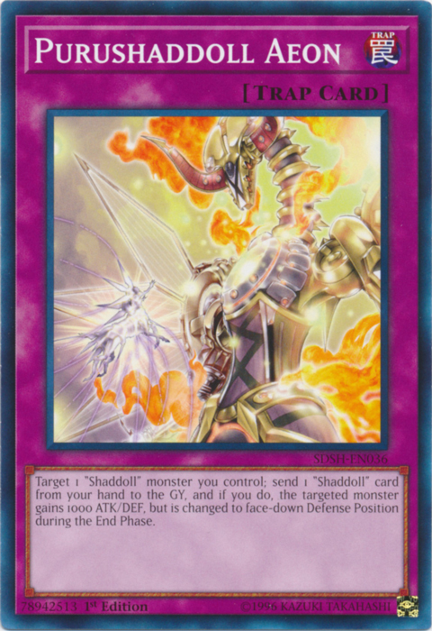 Purushaddoll Aeon [SDSH-EN036] Common | Jomio and Rueliete's Cards and Comics