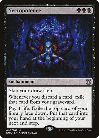 Necropotence [Eternal Masters] | Jomio and Rueliete's Cards and Comics