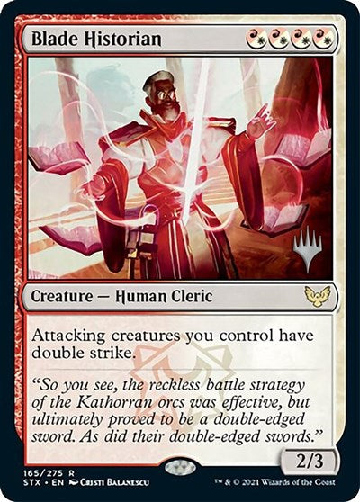 Blade Historian (Promo Pack) [Strixhaven: School of Mages Promos] | Jomio and Rueliete's Cards and Comics