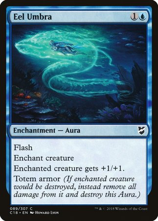 Eel Umbra [Commander 2018] | Jomio and Rueliete's Cards and Comics