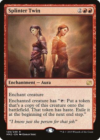 Splinter Twin [Modern Masters 2015] | Jomio and Rueliete's Cards and Comics