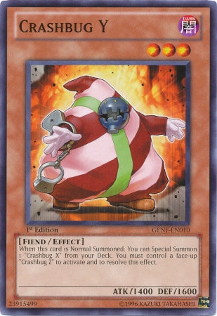 Crashbug Y [GENF-EN010] Common | Jomio and Rueliete's Cards and Comics
