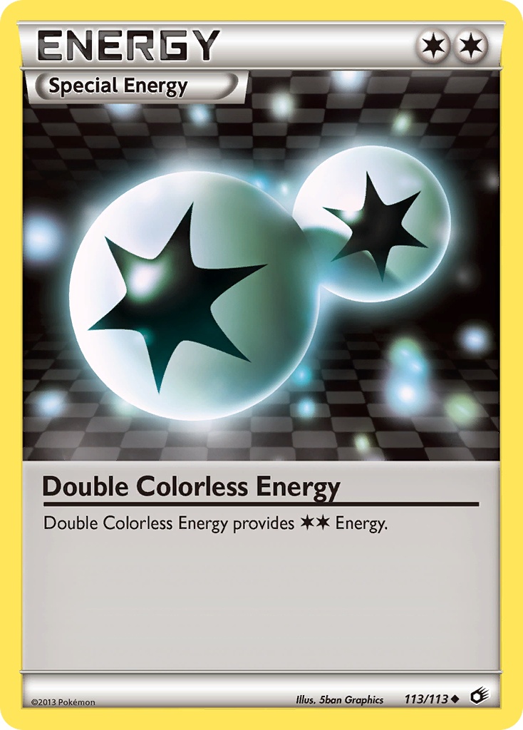 Double Colorless Energy (113/113) [Black & White: Legendary Treasures] | Jomio and Rueliete's Cards and Comics