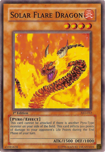 Solar Flare Dragon [AST-032] Common | Jomio and Rueliete's Cards and Comics