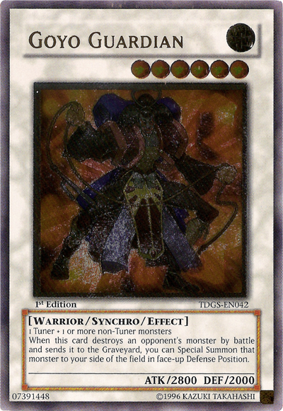 Goyo Guardian (UTR) [TDGS-EN042] Ultimate Rare | Jomio and Rueliete's Cards and Comics
