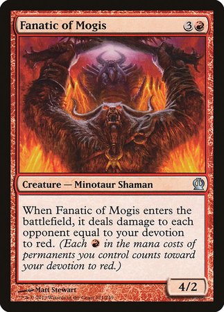 Fanatic of Mogis [Theros] | Jomio and Rueliete's Cards and Comics