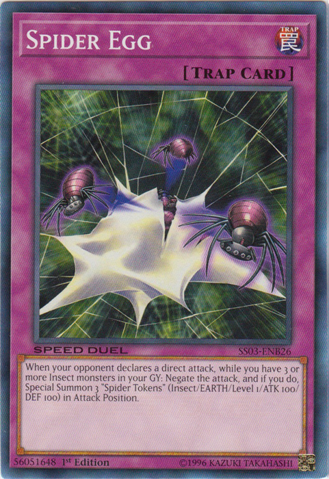 Spider Egg [SS03-ENB26] Common | Jomio and Rueliete's Cards and Comics