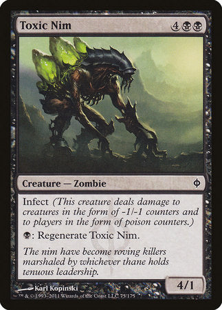 Toxic Nim [New Phyrexia] | Jomio and Rueliete's Cards and Comics