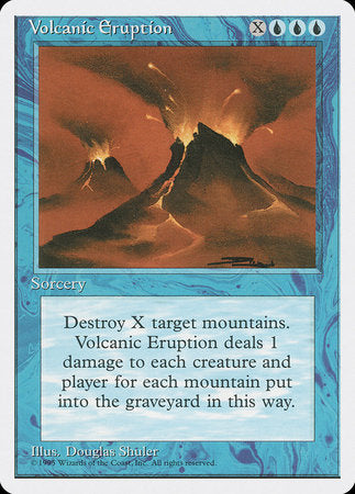 Volcanic Eruption [Fourth Edition] | Jomio and Rueliete's Cards and Comics