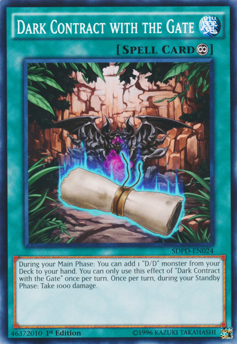 Dark Contract with the Gate [SDPD-EN024] Common | Jomio and Rueliete's Cards and Comics