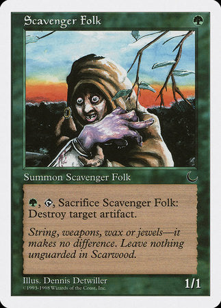 Scavenger Folk [Anthologies] | Jomio and Rueliete's Cards and Comics