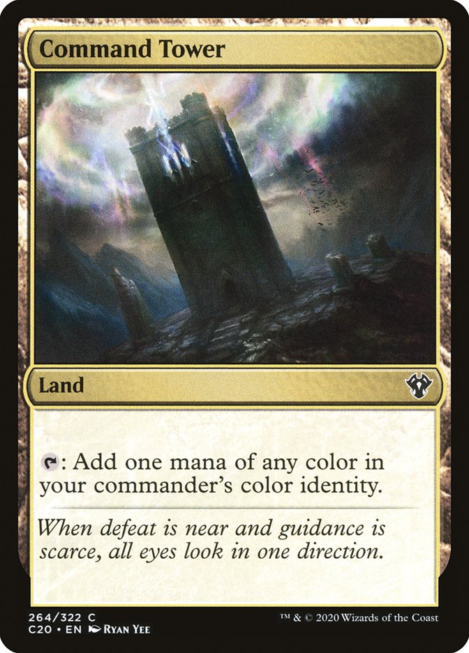 Command Tower [Commander 2020] | Jomio and Rueliete's Cards and Comics