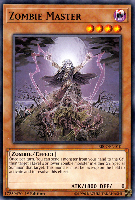 Zombie Master [SR07-EN010] Common | Jomio and Rueliete's Cards and Comics