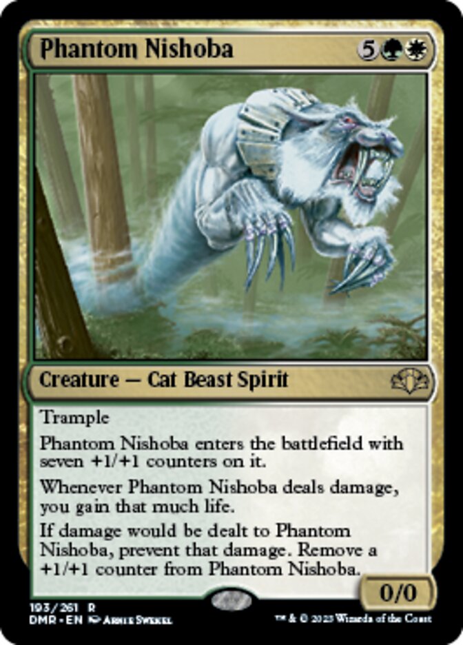 Phantom Nishoba [Dominaria Remastered] | Jomio and Rueliete's Cards and Comics