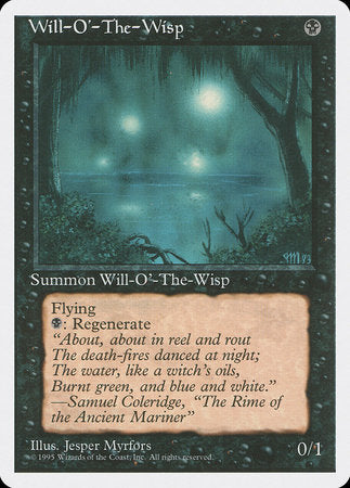 Will-o'-the-Wisp [Fourth Edition] | Jomio and Rueliete's Cards and Comics