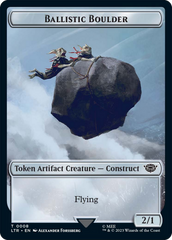 Ballistic Boulder // Food Token (10) Double-Sided Token [The Lord of the Rings: Tales of Middle-Earth Tokens] | Jomio and Rueliete's Cards and Comics