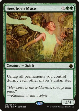 Seedborn Muse [Battlebond] | Jomio and Rueliete's Cards and Comics