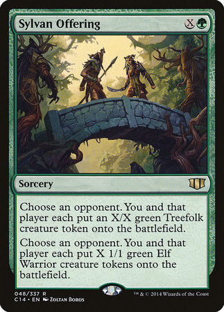 Sylvan Offering [Commander 2014] | Jomio and Rueliete's Cards and Comics
