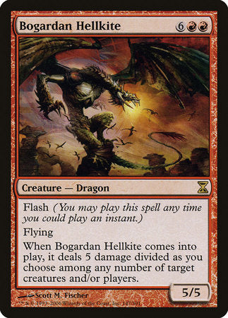 Bogardan Hellkite [Time Spiral] | Jomio and Rueliete's Cards and Comics