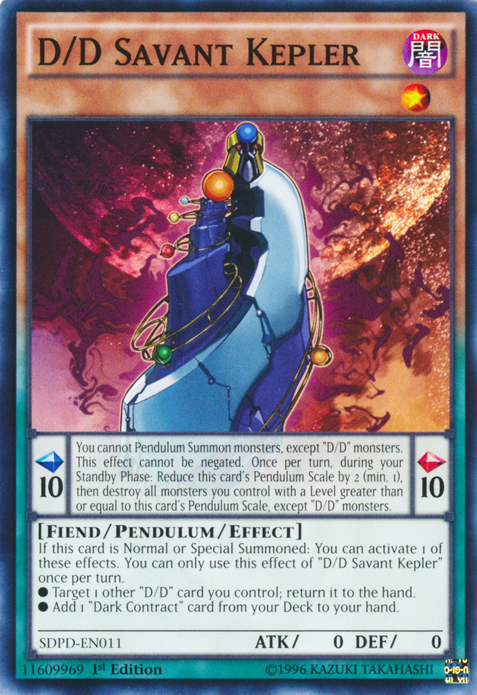 D/D Savant Kepler [SDPD-EN011] Common | Jomio and Rueliete's Cards and Comics